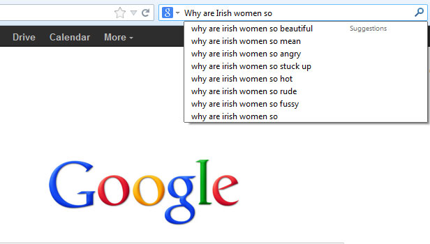 The Best And Worst Nationalities of Women (According to Google)