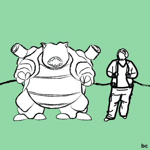 Horrible Beast: 13 Drawings That Depict The Shameful Fatties Of America