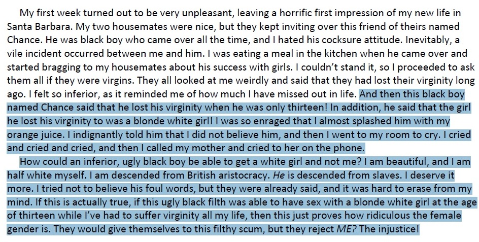 A Close Examination Of Elliot Rodger’s Twisted Manifesto