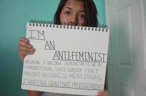 #WomenAgainstFeminism Is Typical Female Attention-Whoring