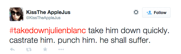 #TakeDownJulienBlanc Shows Feminists Need The Patriarchy To Protect Them (Update)