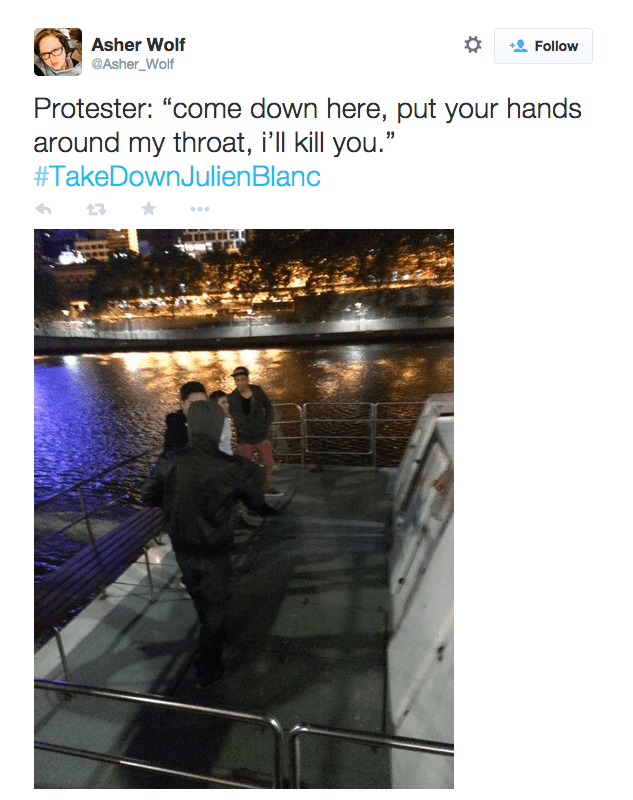 #TakeDownJulienBlanc Shows Feminists Need The Patriarchy To Protect Them (Update)