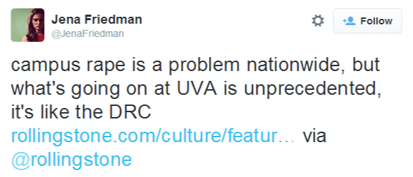 15 People In The Mainstream Media Who Used The UVA Rape Hoax To Push A False Narrative