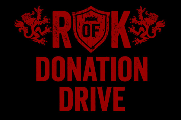 Return Of Kings Donation Drive