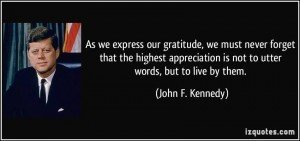 The Attitude Of Gratitude