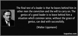 The Essence Of True Leadership