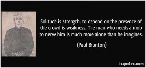 The Under-Appreciated Benefits Of Solitude