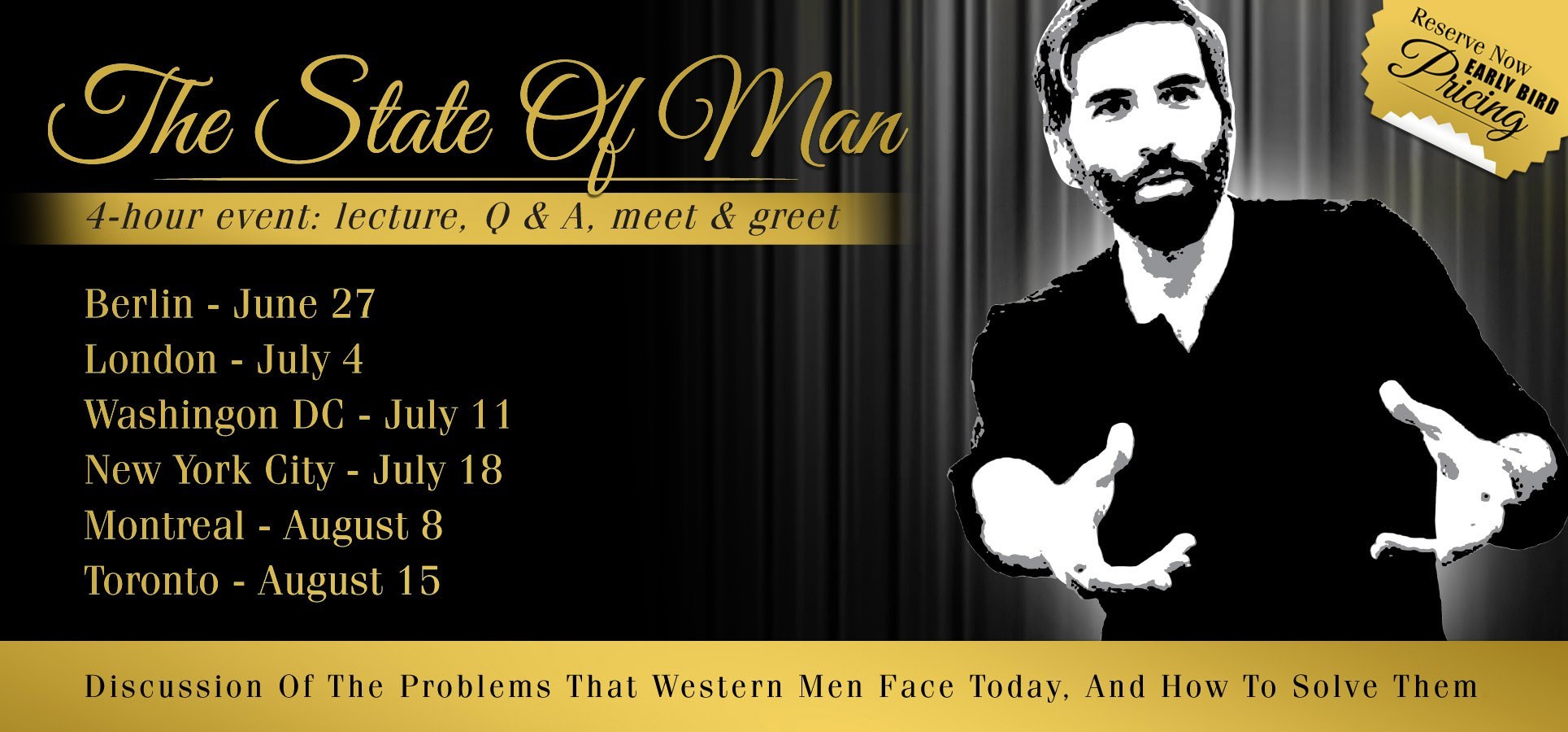 The Roosh World Tour Begins In June 2015