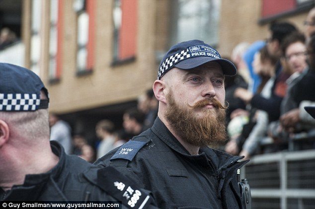 Lesbian Chief Constable Forces Bearded British Cops To Wear Beard Nets