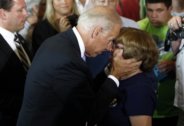Would A Male Student Be Kicked Out Of College For Joe Biden-Style Kissing, Touching, And Lurking?