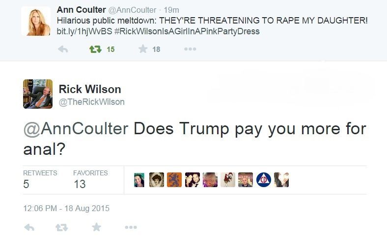 Cuckservative Rick Wilson Melts Down In Response To Donald Trump Candidacy