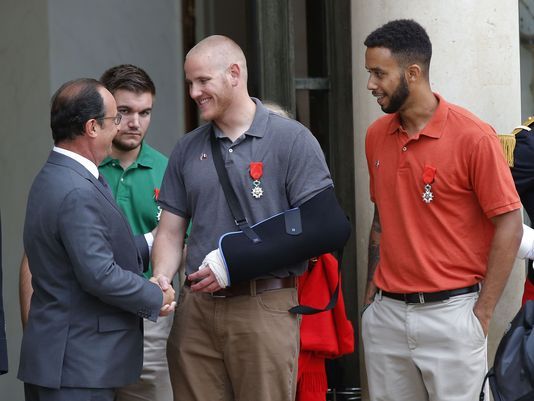 French Train Hero Tries To Protect Woman And She Leaves After He Gets Stabbed