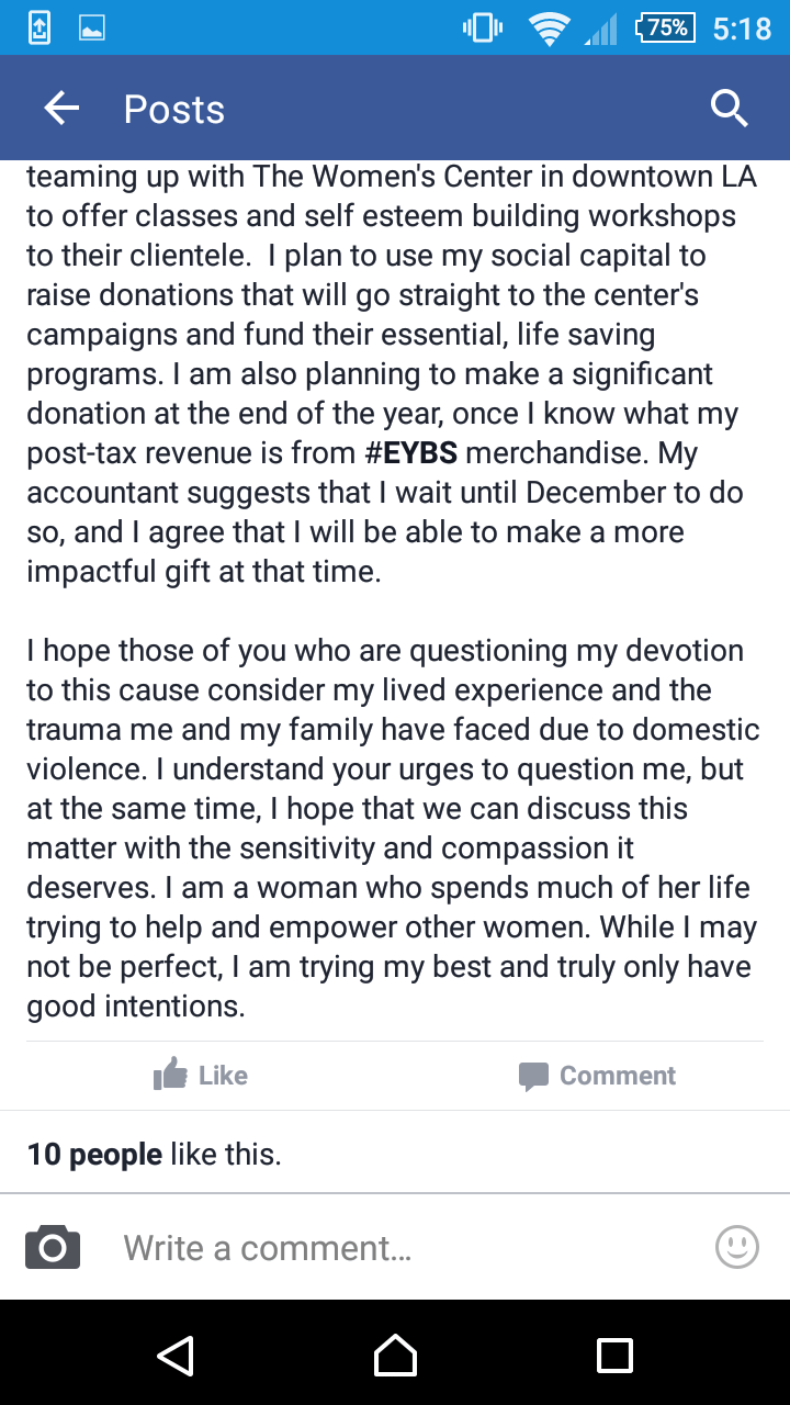 Is Obese “Model” Tess Holliday Stealing Money From Domestic Violence Charities?