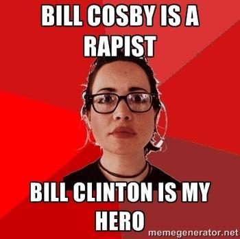 Why Don’t SJWs Call Bill Clinton A Rapist?