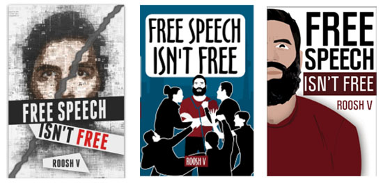 Choose The Cover For My New Book Free Speech Isn’t Free