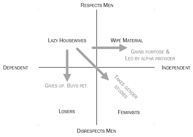 4 Types Of Women Within The Femininity Matrix