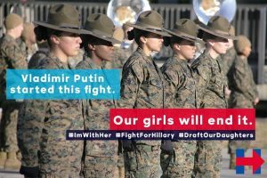 Will #DraftOurDaughters Bring Hillary Down?