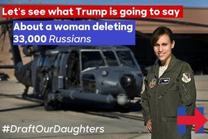 Will #DraftOurDaughters Bring Hillary Down?