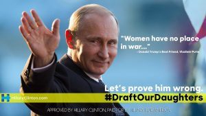 Will #DraftOurDaughters Bring Hillary Down?