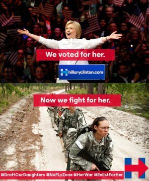 Will #DraftOurDaughters Bring Hillary Down?