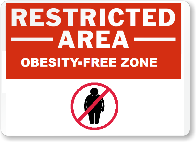 6 Reasons To Create Fat Control Laws And Obesity-Free Zones