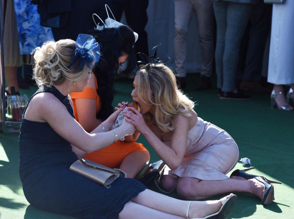 40 Images Of The Grand National’s “Ladies Day” That Show How Low Western Women Have Sunk