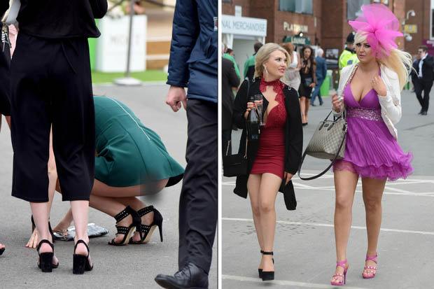 40 Images Of The Grand National’s “Ladies Day” That Show How Low Western Women Have Sunk
