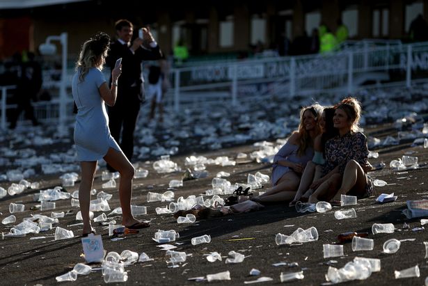 40 Images Of The Grand National’s “Ladies Day” That Show How Low Western Women Have Sunk
