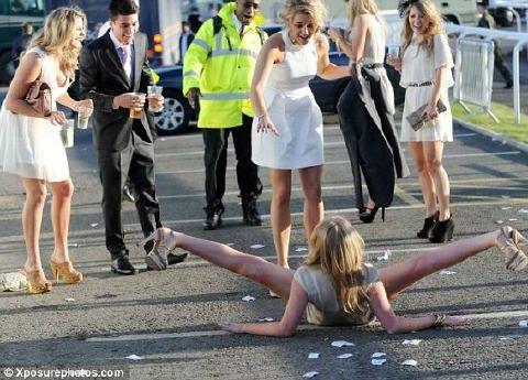 40 Images Of The Grand National’s “Ladies Day” That Show How Low Western Women Have Sunk
