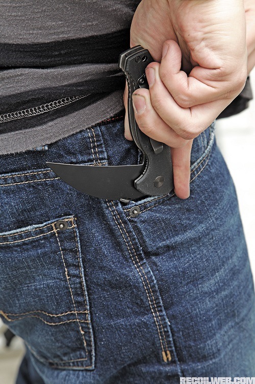 How To Deploy Your Folding Knife During A Life-Threatening Attack