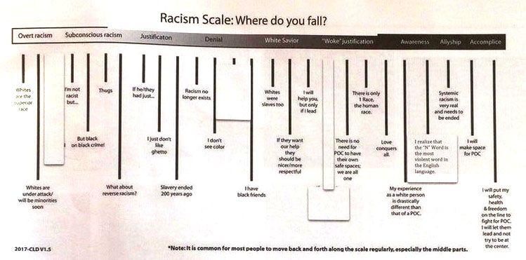 Use This Totally Scientific Chart To Find Out How Racist You Are