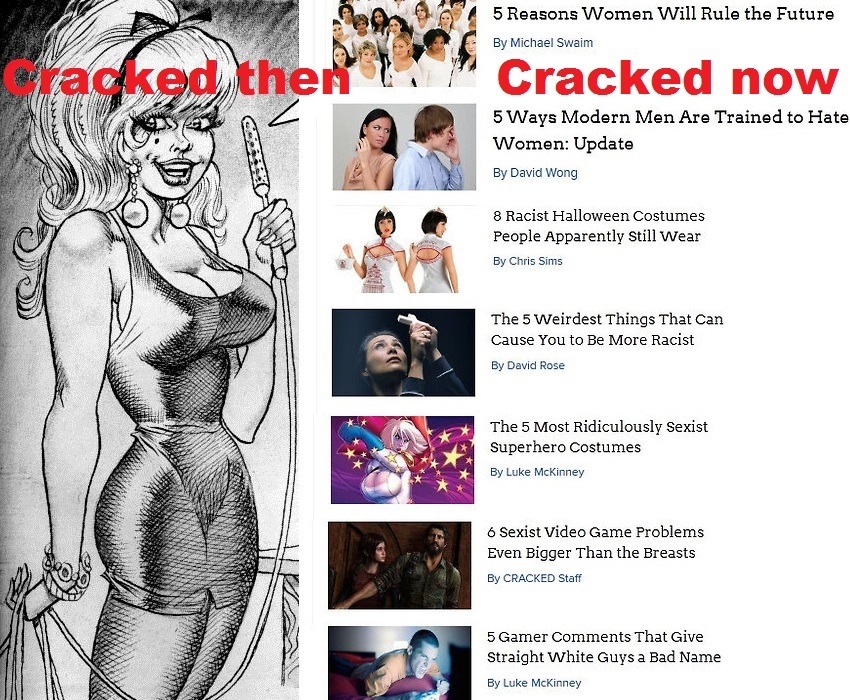 Cracked’s Impotent Attack On The Manosphere Is A Sign Of Their Rapid Decline As A Humor Magazine