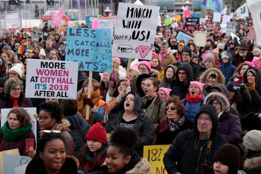 22 Photos And Tweets From The Deranged Women’s March Of 2018