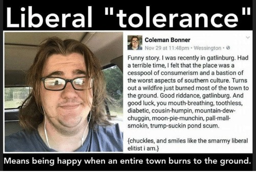 Tolerance: A Brief History Of A Leftist Bludgeon