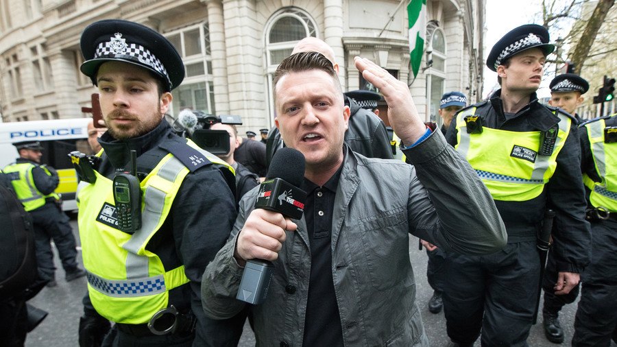 UK Dissident Tommy Robinson Jailed For 13 Months For Reporting On Muslim Grooming Gangs