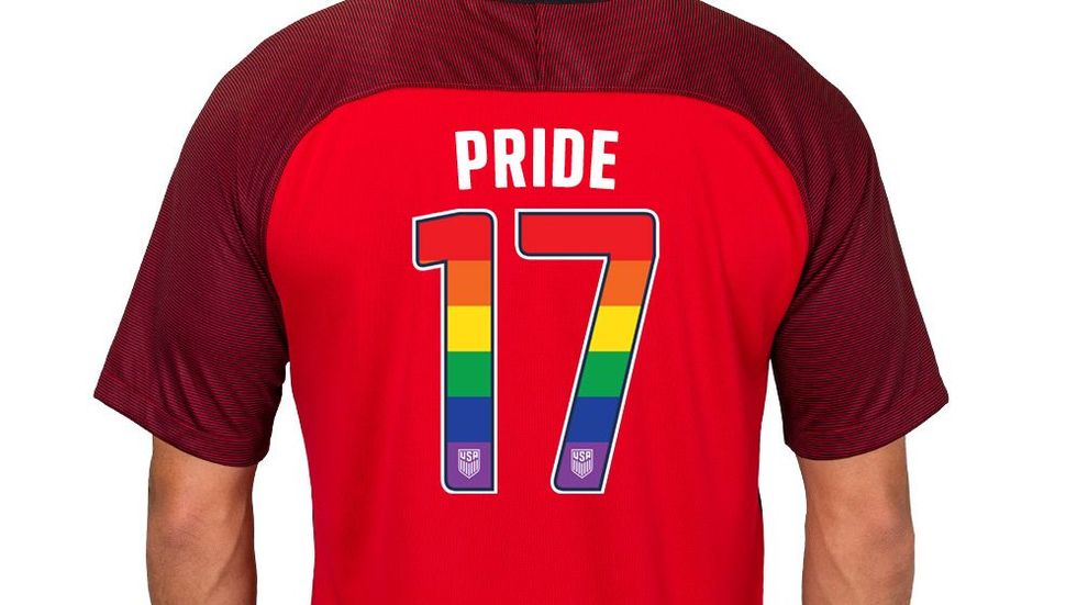 Globohomo Rainbow Mafia Is Forcing The U.S. National Soccer Teams To Wear Gay Pride Jerseys