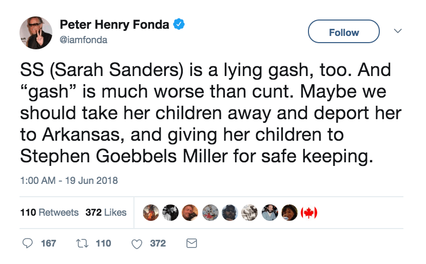 Leftist Actor Peter Fonda Wishes For Barron Trump To Be Caged With Pedophiles