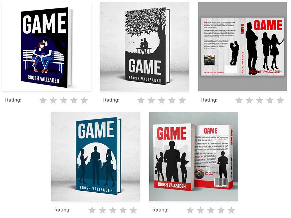 Vote On The Final Cover Of My New Book Game