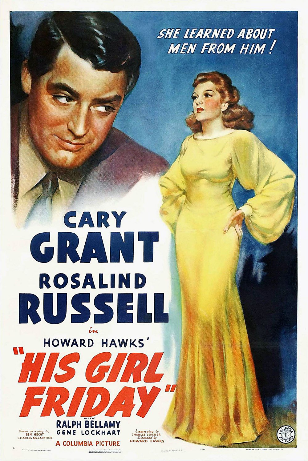 “His Girl Friday” Is A Red Pill Classic That Most Men Have Never Seen